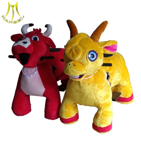 Hansel   2018 factory kiddie helicopter rides in coin operated animal scooter rides party for rent