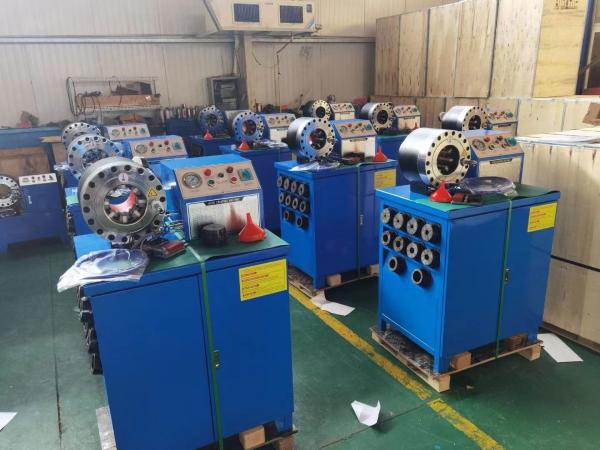200 Pcs/h Rubber Hose Crimping Machine Reliable Performance With 600T Crimping Force