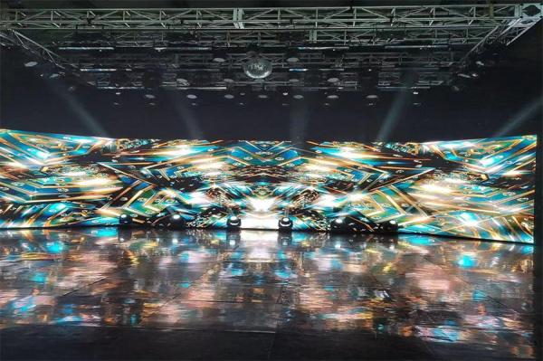 Ergonomic Handle P3.91 Rental Indoor LED Display Stage LED Wall With Processor