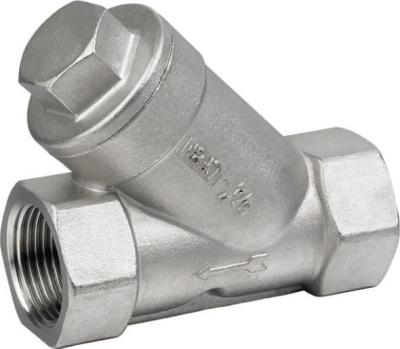 800 psi de aço inoxidável com rosca de extremo tipo Y Wye Strainer BSP NPT PT