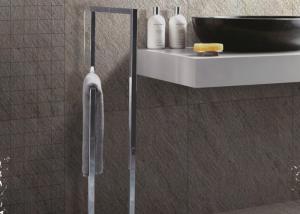 Sandstone Look Porcelain Tiles 600x600 Light Grey Polished 10mm Thickness