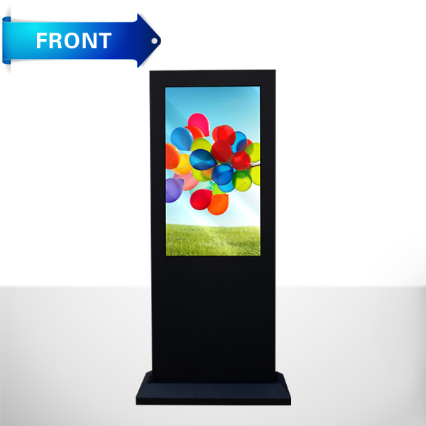 Controle de brilho automático de vidro antiofuscante do totem exterior compatível do quiosque do tela táctil