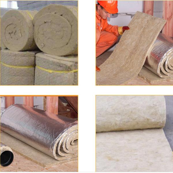 Greenhouses Insulation Rock Wool Felt Compound Fire Prevention