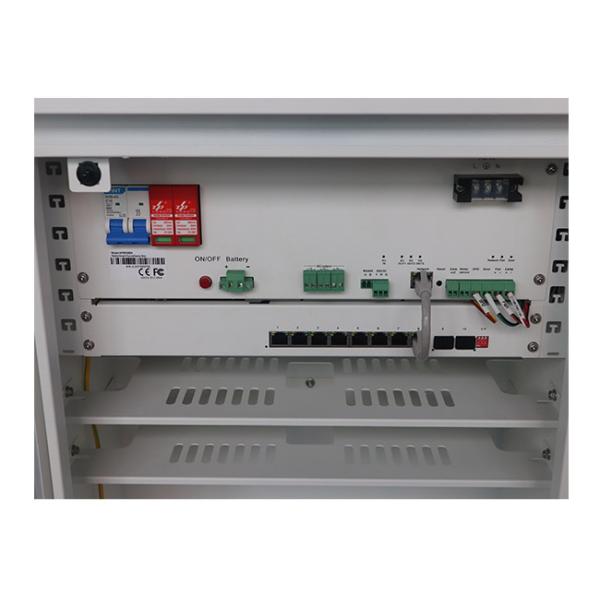 Cuadro de vigilancia inteligente exterior ESP0603 Cuadro de interruptor de red Cuadro de montaje de postes