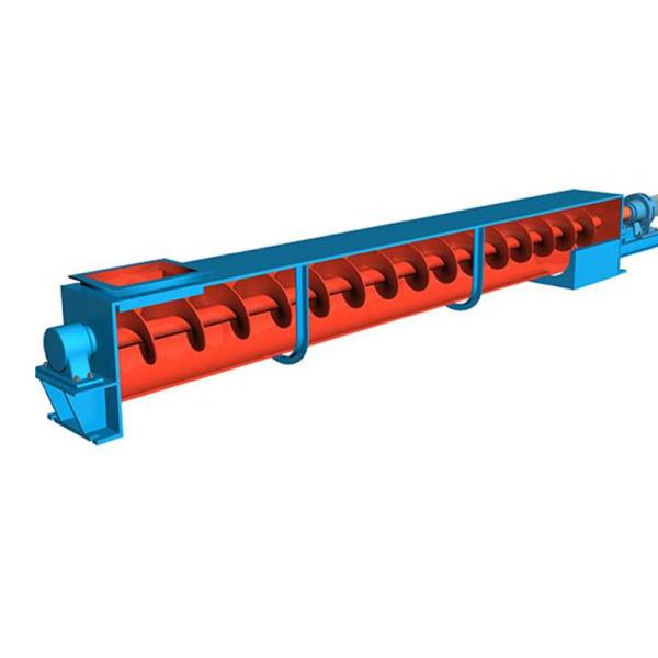 Stainless Steel Heat Resistant Customizable Screw Auger Conveyor for Power Plants and Industrial Use