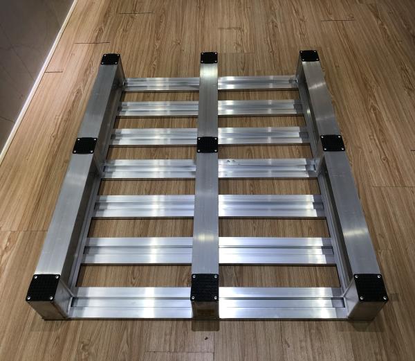 Standard 4 Way Metal Storage Pallet  Solid Cold Room  Galvanized Steel Pallet