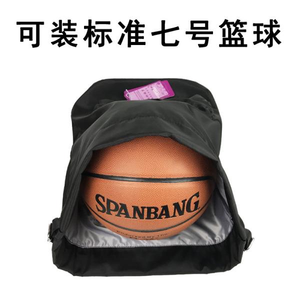 Sports Pull String Backpack , Durable Simple Style Athletic Drawstring Bag
