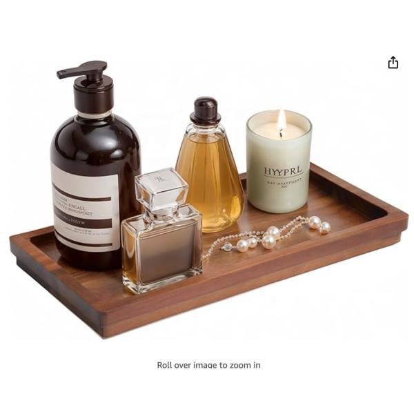 Hot Modern Organic Stackable Bamboo Serving Tray Set for Tea Bowl Free Sample Charge