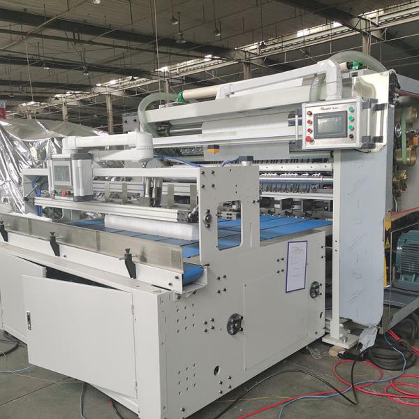 380V Voltage Folding Tissue Paper Making Machine for Full Automatic Embossing Printing