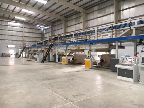 Automatic Cardboard Box Making Machine With Steam Heating System 2000Kg/Hr Boilng