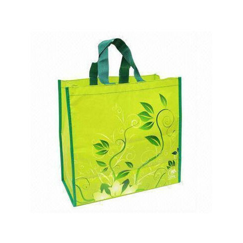 Foldable Packing PP Bags Biodegradable Laminated Non Woven Polypropylene Shopping Bags