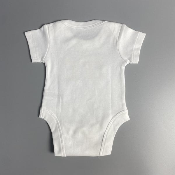 Unisex Summer Organic Cotton Infant Clothes Short Sleeve Bodysuit Baby Rompers Supply