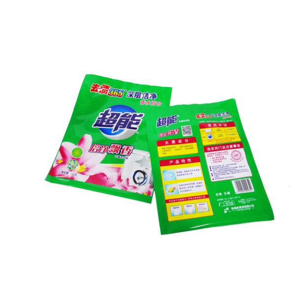 Sacs d'emballage en poudre de lavage Sacs d'emballage Imprimante flexographique Produits ménagers
