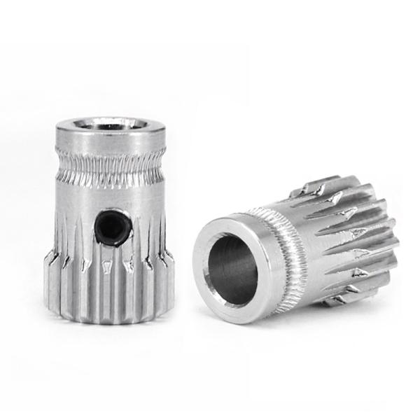 Double Gear 3D Printer 1.75mm Bondtech Extruder Wheel Stainless Steel