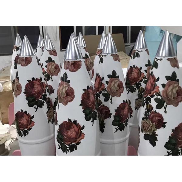 L'affichage de fibre de verre étaye des statues petit Rocky With Custom Logo de