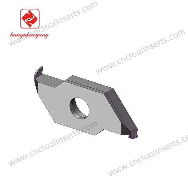 Plaquette de rainurage CNC, CTPAIR-050-150-500-R005, insert pour machine-outil, en carbure cémenté, vente directe d'usine