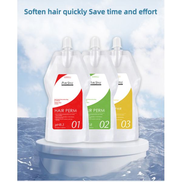 Salon Collagen Repair Damage Hair Protein Treatment Keratin Hair Perm With Private Label