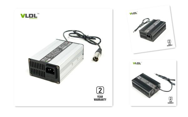 48V 58.8V 2A Sealed Lead Acid Battery Charger 110 To 230V Worldwide Input For SLA / AGM / GEL Battery