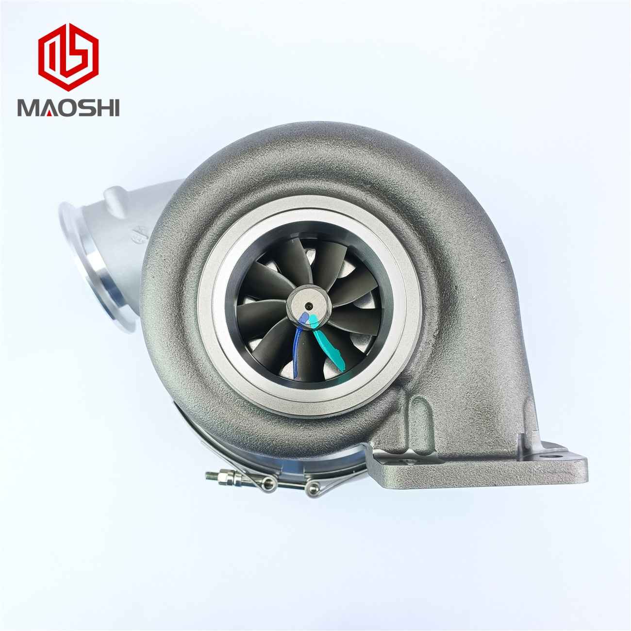 Ms-Tech G42-1200 Ceramic Dual Ball Bearing Compressor Turbocharger Kit AR 1.01 T4 Divided V-band 1200HP