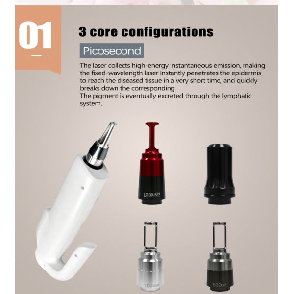 3 IN 1 DPL Beauty Machine laser hair removal machine Laser mole removal, tattoo removal Multifunctional portable beauty machine