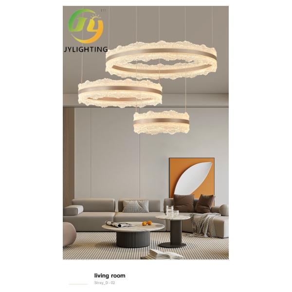 Luxury Modern Crystal Chandelier – French Style Pendant Light for Living Room , Dining Room , Kitchen Island or Foyer