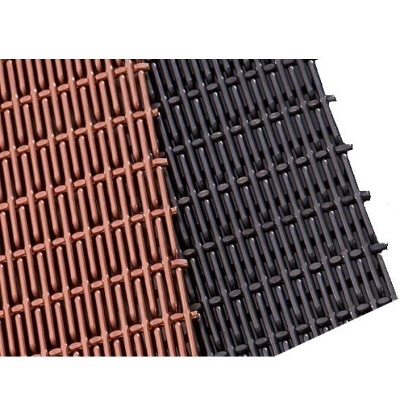 Покрашенные ПВД твердые панели сетки металла, сетка Элогатед нержавеющей стали навеса