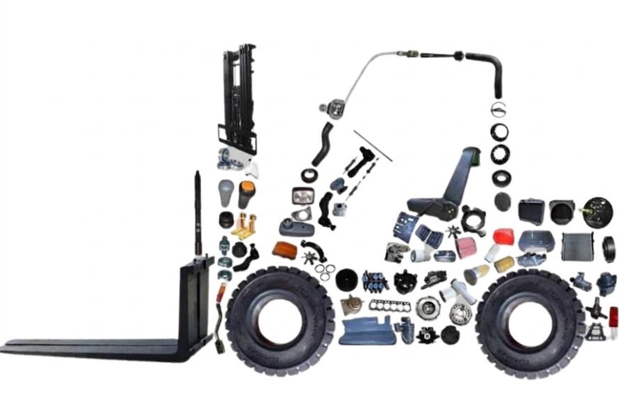 High Strength Outer Ball Joints Forklift Parts Left And Right Sides