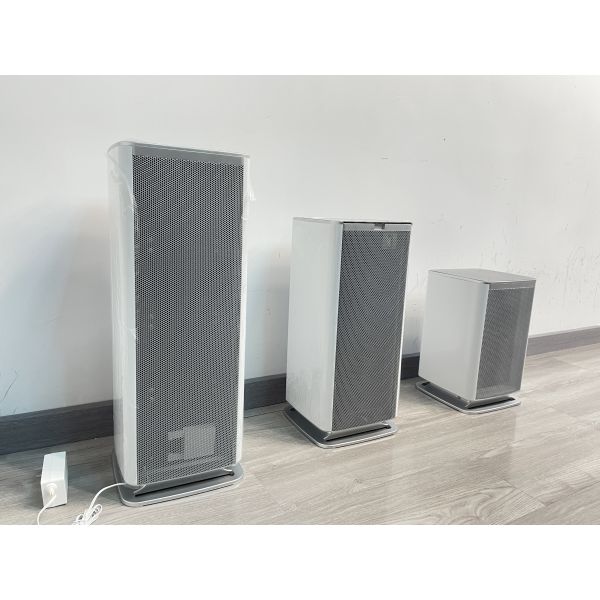 Electric Air Purifier with 220 M³/h Formaldehyde CADR, Touch Control, and 1-8 Hours Timer for Clean Air
