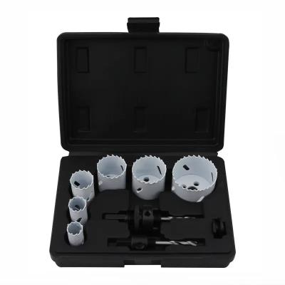 9PCs Bi Metal Hole Saw 22mm-64mm Hole Saw M42 HSS Co8% Teeth Material