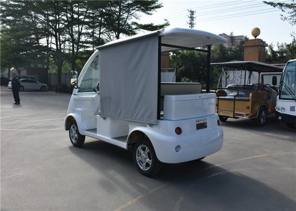 Tourist Sightseeing Small Electric Cars With Vacuum Tire For 4 Person