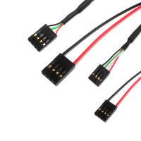 Chicote de fios feito sob encomenda do fio de Molex 50-57-9404 com SL 2.54mm 4 conector da maneira 70066
