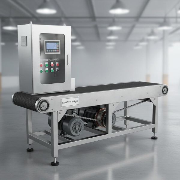 50kg/h Capacity Belt Transportation Machine with Advanced PLC Control