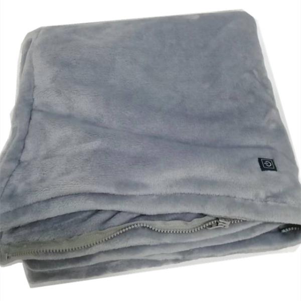 Low Voltage Heated Infrared Blanket 80 X 150cm Safe Heated Bed Sheet With USB