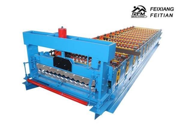 Professional Color Steel Roll Forming Machine 380V 50Hz 3 Phases For Floor Decking
