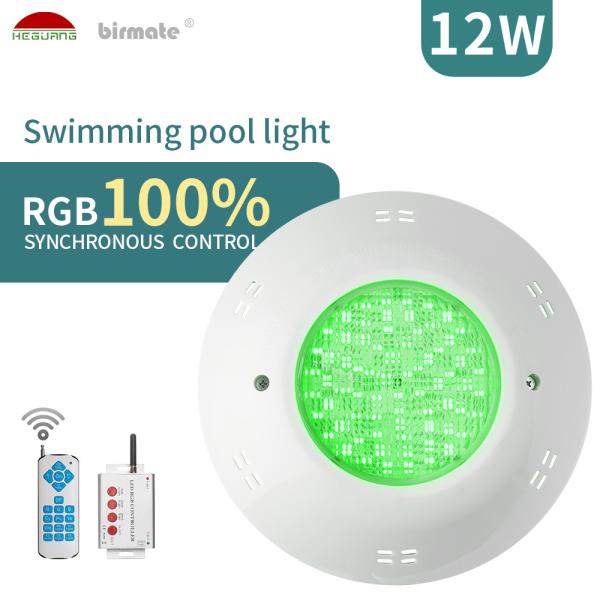 lumière menée imperméable SMD5050 AC12V IP68 RVB de piscine de 12W 250LM