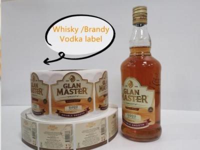Fabricantes personalizados de WISKY LABEL da China.