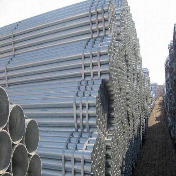 Hot Dip Galvanized Steel Pipe Mid Hard 20mm - 406mm OD A53 A106 Grade
