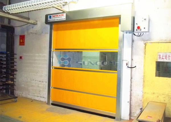 304 Stainless Steel Door Frame High Speed Doors In Dust - Free Area