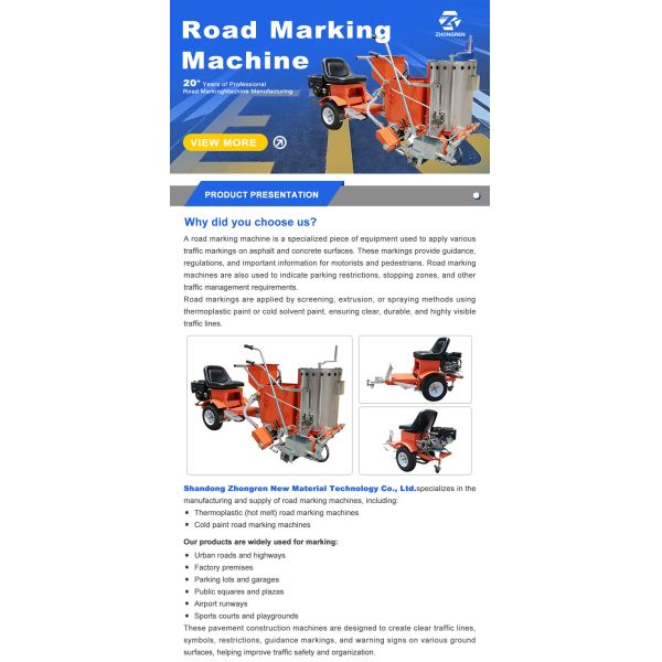 Small Electric Airless Road Marking Machine Battery Powered Cold Spray Paint Sprayer For Road Line Marking
