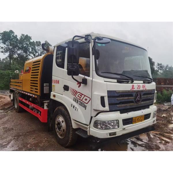 Zoomlion использовало тележку установило конкретную линию тележки 45m3/h насоса