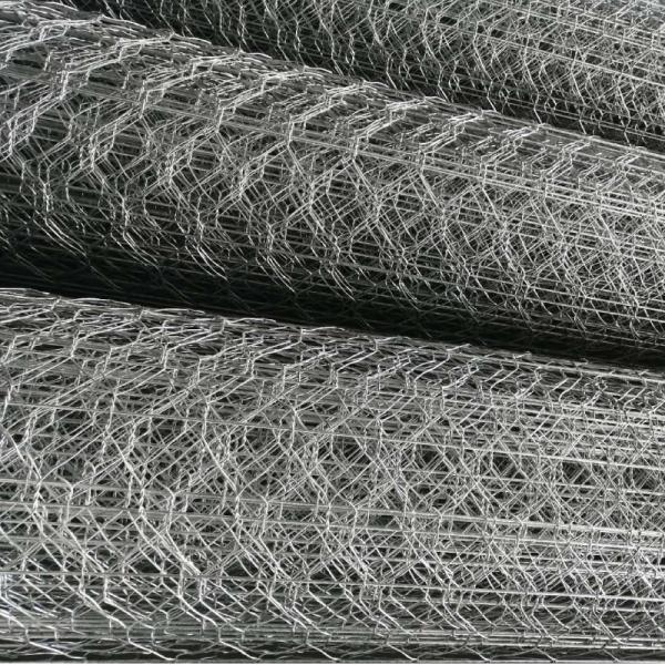 Woven Sliver Protection Road Iron Galvanized Hexagonal Wire Mesh