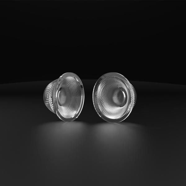 60° Viewing Angle PC Material LED Lens for Recessed Light with High Lighting Efficiency