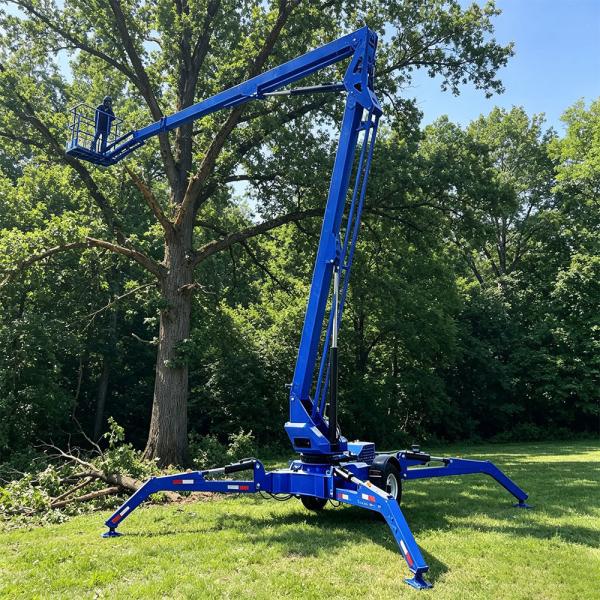 10M-20M Hydraulic Diesel Telescopic Boom Lift Mobile Self Propelled Cherry Picker