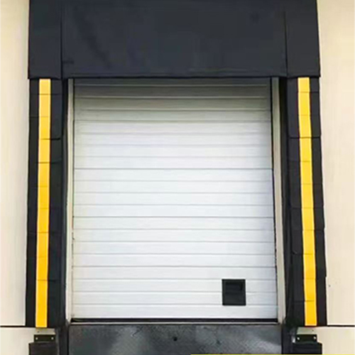 Industrial PVC Loading Dock Shelter , Tapered Sponge Dock Seal
