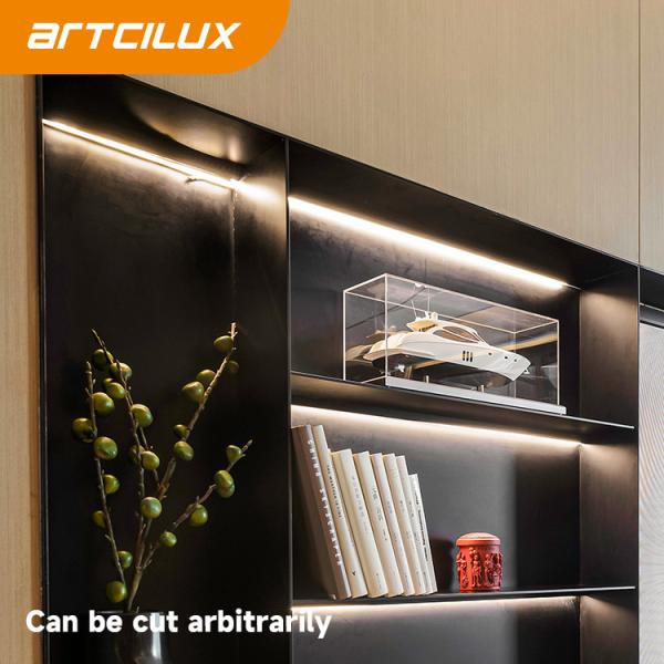 Décoration de bande LED en aluminium Profil lumineux intérieur Masque PC oblique A2Q06.Pro