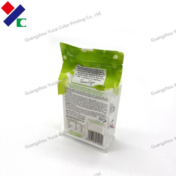 Recyclable Resealable плоский нижний упаковывая цвет пятна качества еды сумки