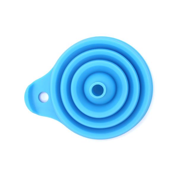 Food Grade Portable Collapsible Silicone Funnel for kitchen accessories