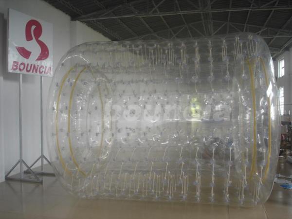 rolo inflável transparente material da água do PVC de 0.8mm/1.0mm