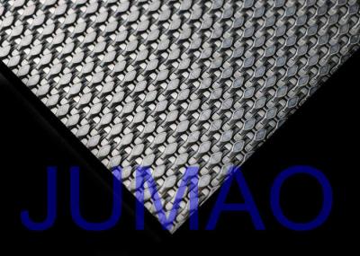 Decorative Steel Mesh Architecture , Brass Architectural Woven Wire Mesh