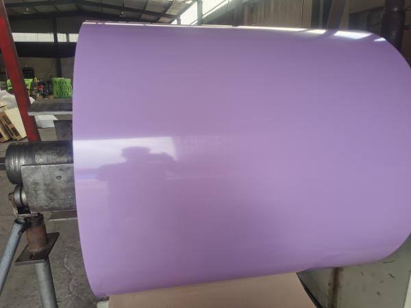 PVDF bobina de alumínio pré-pintada para material de construção de telhados e paredes
